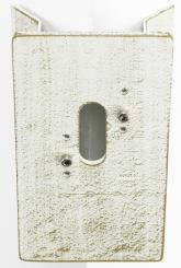 Albert Eckbock 671007 eckig weiß-gold 