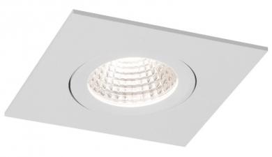 Molto Luce AGON SQUARE Einbaustrahler weiß LED 6W warmweiß 2700k 40° 