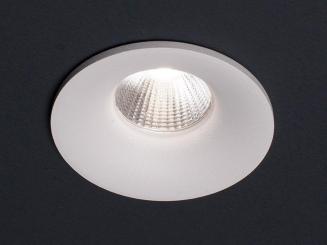 Molto Luce IVY ROUND LED schwarz 7W warmweiß 40° 