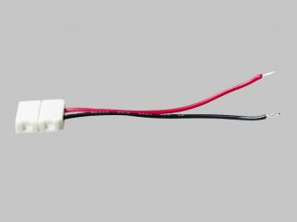 Schnelleinspeiser für 24V LED-Stripe weiß 12mm 