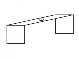 Montagebügel für Einbaumontage von XTS-Stromschiene 