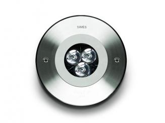 MINIZIP ROUND EB-STRAHLER edelstahl LED 