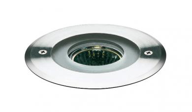 Molto Luce MINIZIP PLUS BODEN-EBL edelstahl teilsatiniert 1x QPAR 16 35W GU10 