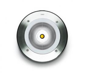 Molto Luce ZIP ROUND BODEN-EBL edelstahl klar LED 