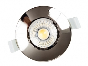 LEDxON Einbaustrahler 6W 630lm 4000K 40° Chrom 