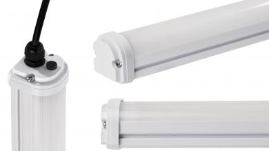 LEDxON AQL Kühlzellenleuchte 40W 4700lm 5000K 120° weiß 