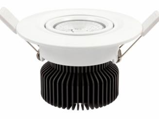 LEDxON Einbaustrahler schwenk. IP65 9W 960lm 4000K 40° weiß 