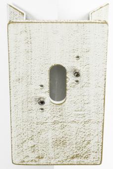 Albert Eckbock 671006 eckig weiß-gold 