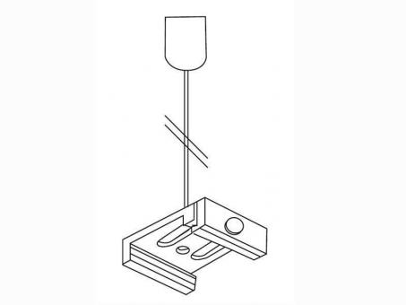 Abhänge-Set XTS-Stromschiene schwarz 3,0m 