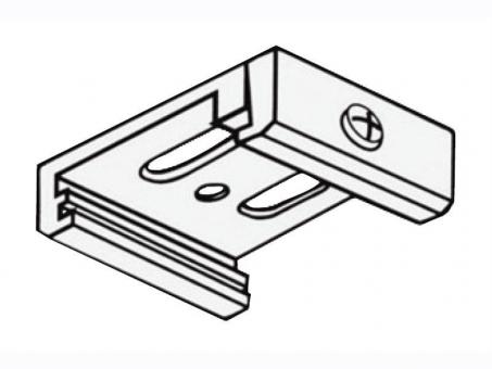 Deckenhalterung für XTS-Stromschiene weiß 