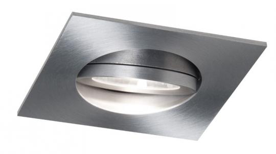 Molto Luce AGON SQUARE Einbaustrahler Aluminium gebürstet LED 6W warmweiß 2700k 40° 