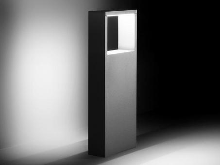 COOL SQUARE POLLER grau LED 