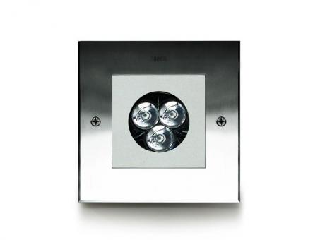 MINIZIP BODEN-EBL edelstahl teilsatiniert LED 