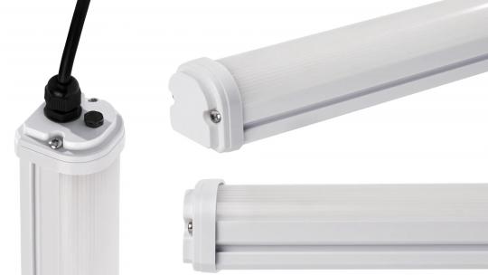 LEDxON AQL Kühlzellenleuchte 10W 1000lm 6500K 120° weiß 